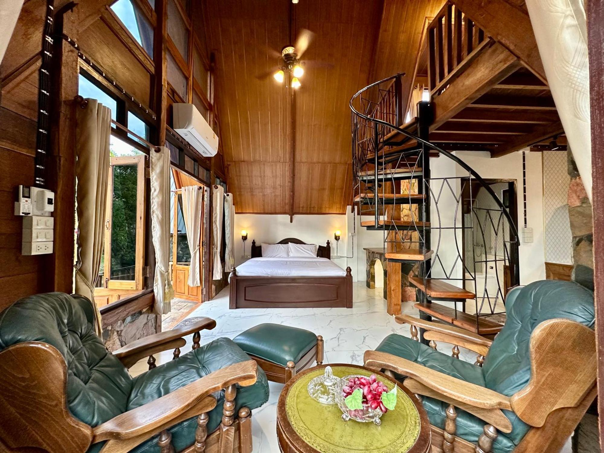 Hotel Ban Kaew Mo Ra Glamping & Restaurant Pang Mapha Exterior foto