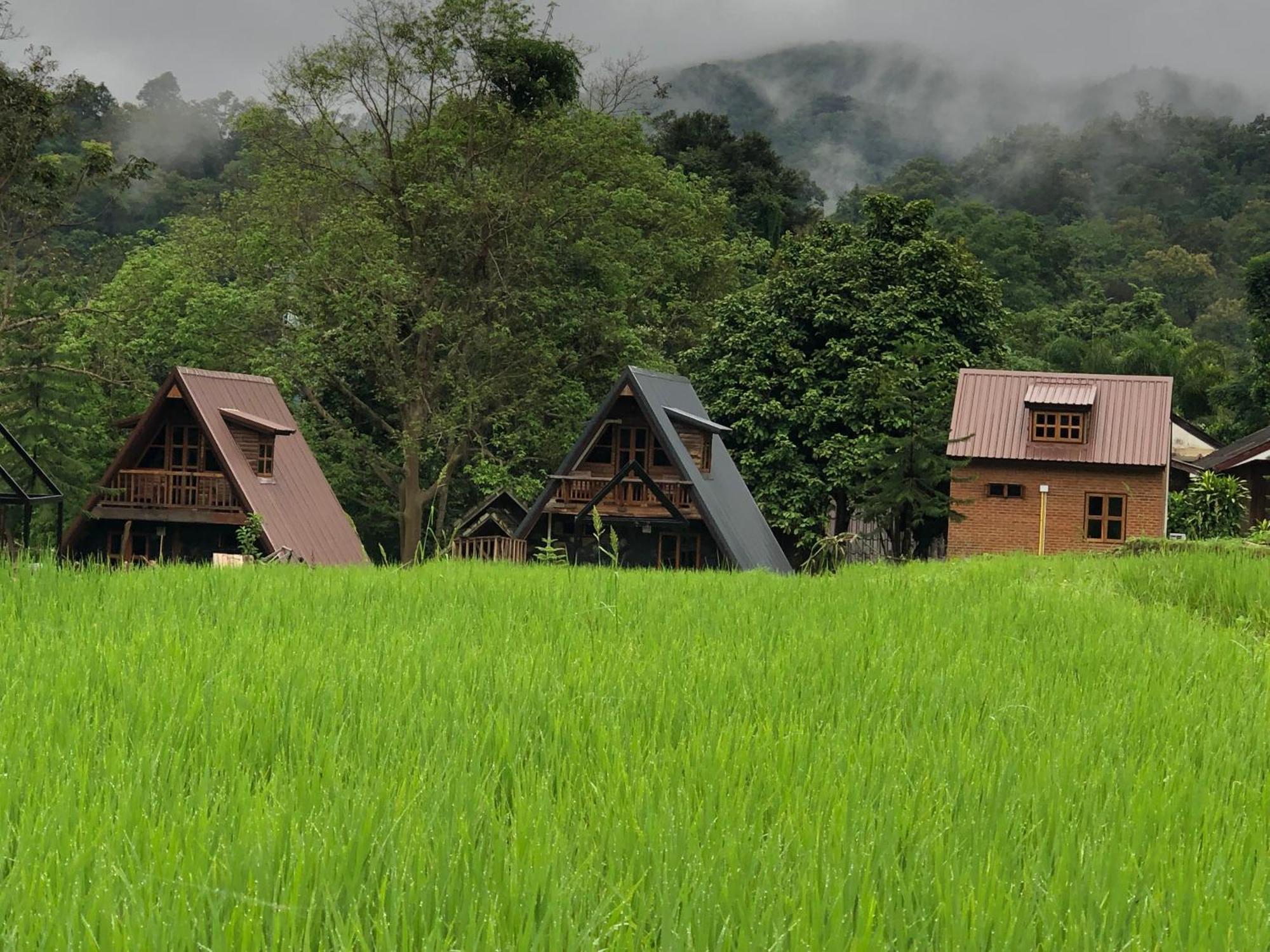 Hotel Ban Kaew Mo Ra Glamping & Restaurant Pang Mapha Exterior foto